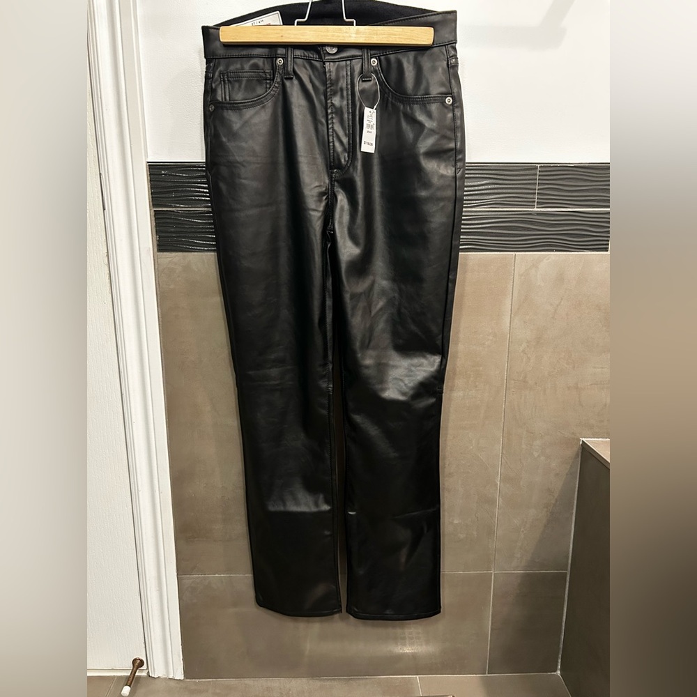 GAP Vintage Slim Faux Leather Pant